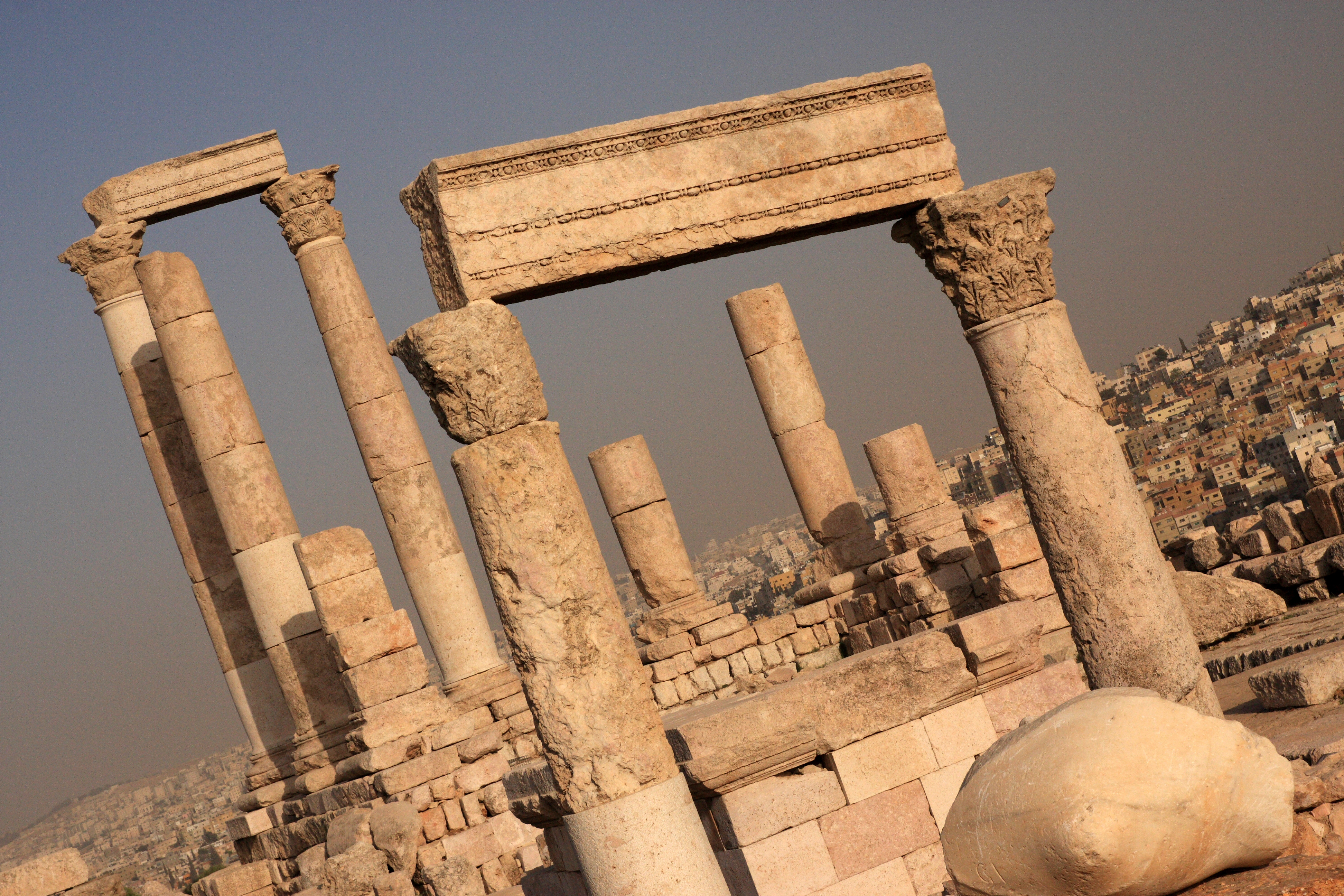 Temple of Hercules at Amman Citadel